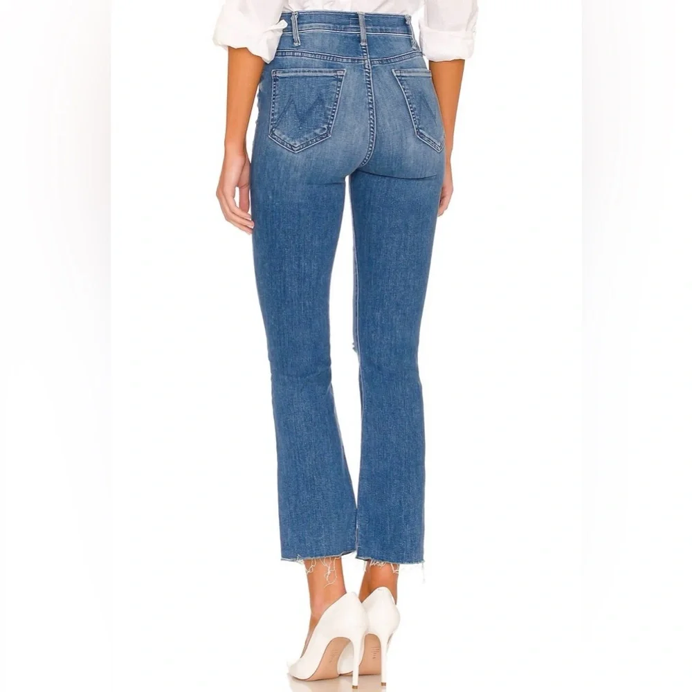 Mother Hustler Ankle Fray Denim Jeans - Picture 2 of 9